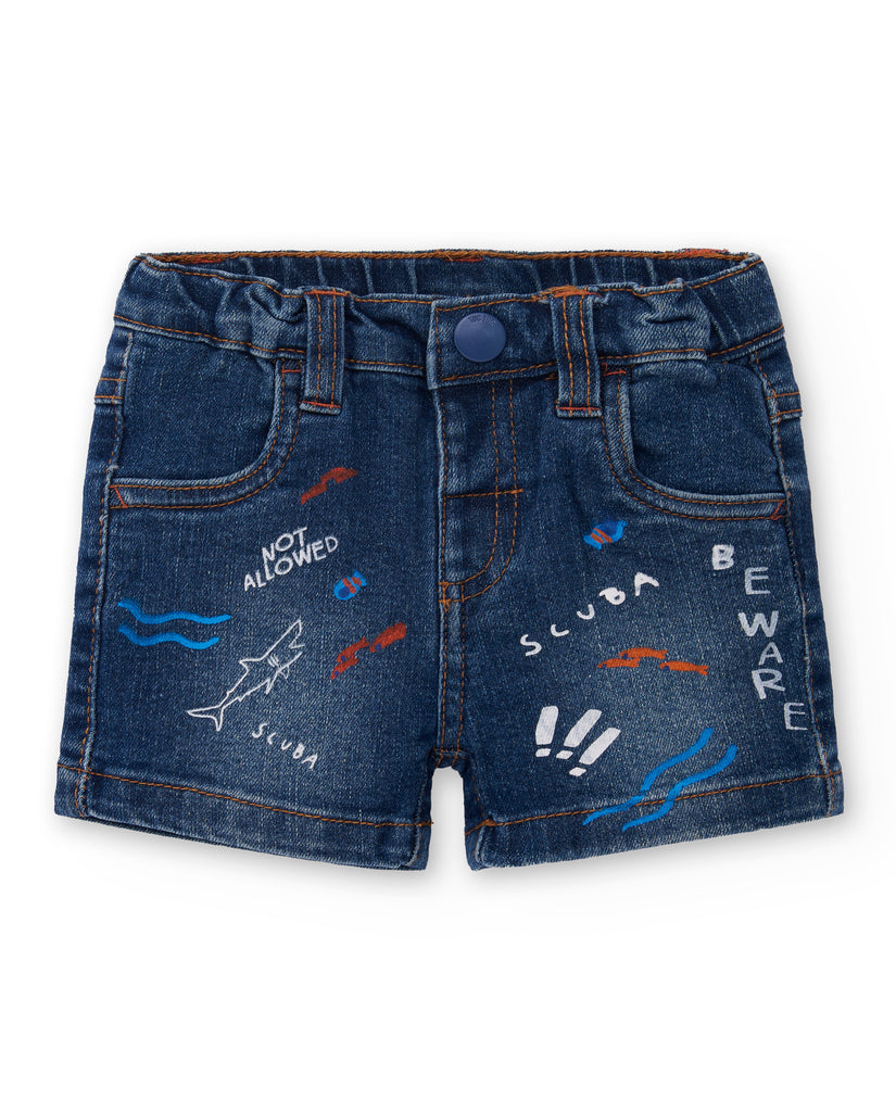 Tuctuc Salty Air Denim Shorts