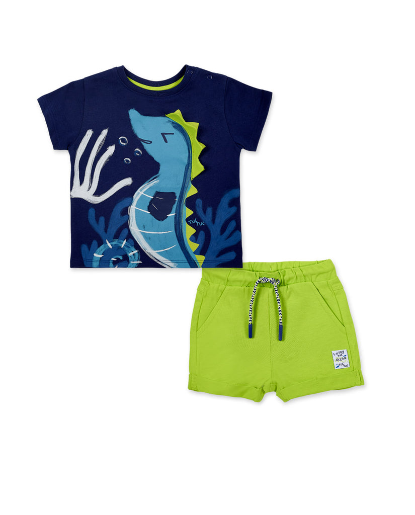 Tuctuc Ocean Wonders Shorts & T-Shirt Set