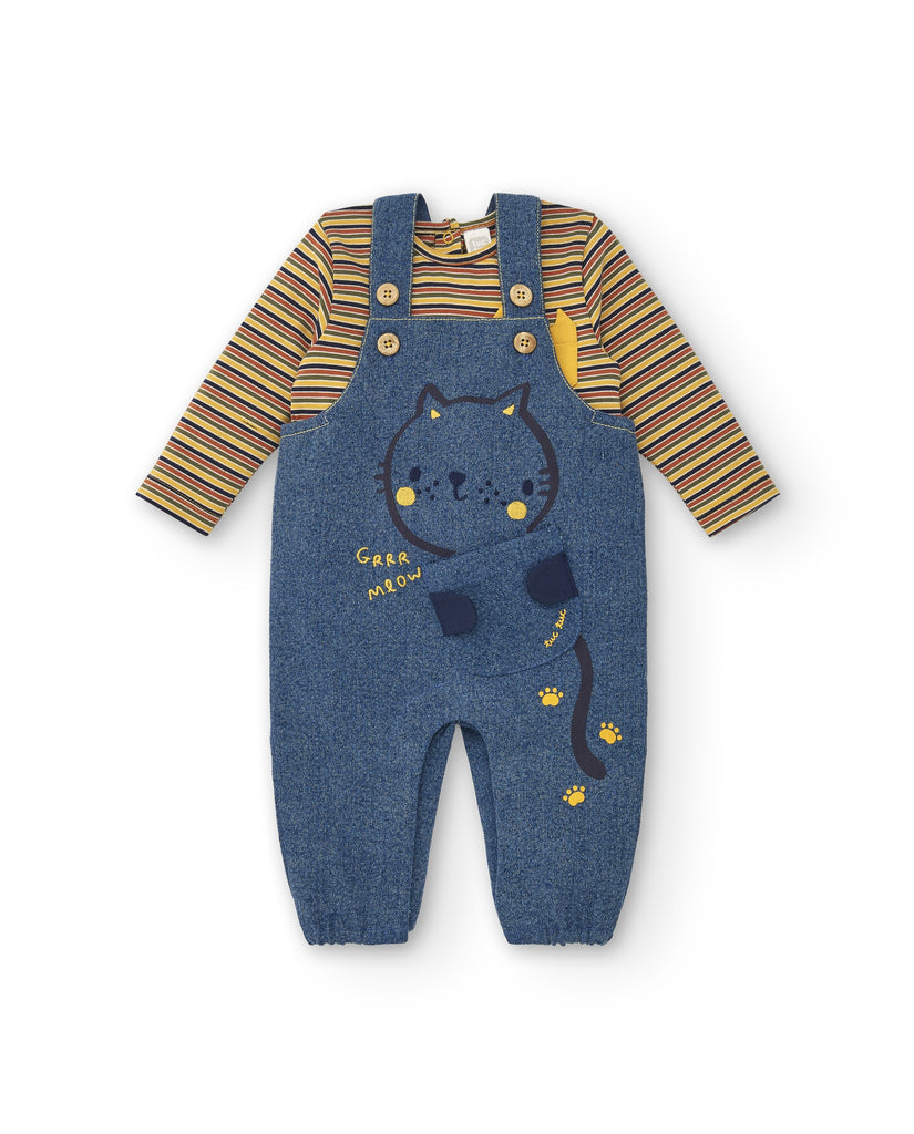 Tuctuc Dungaree & Top Set