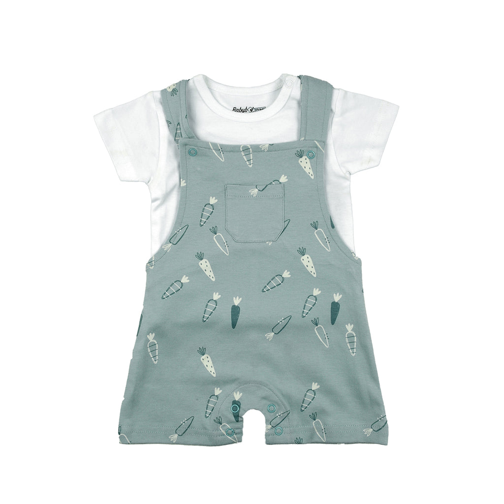 Babybol Teal Dungaree Set