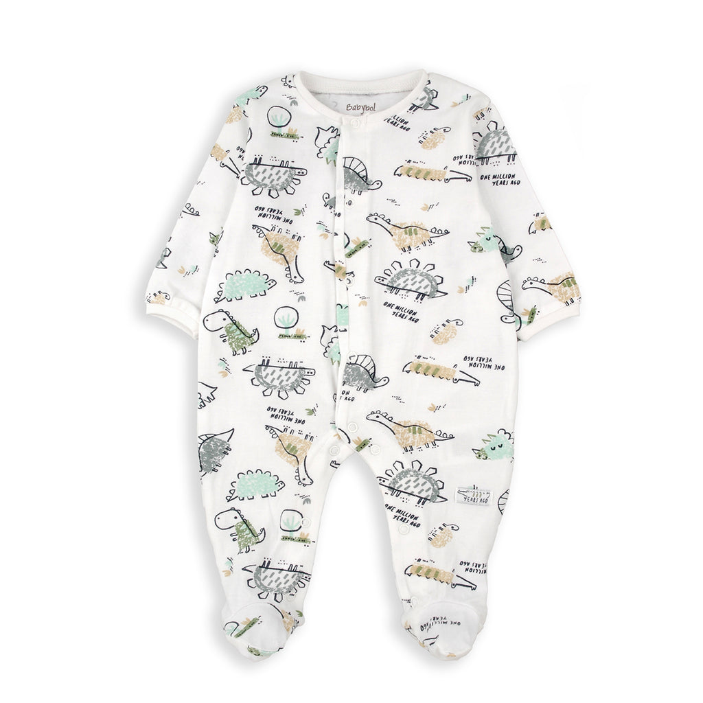 Babybol Dinosaur Print Babygrow