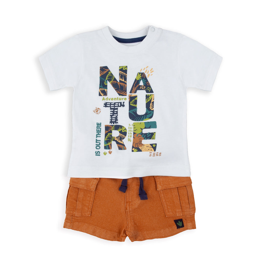 Babybol Nature Shorts & T-Shirt Set