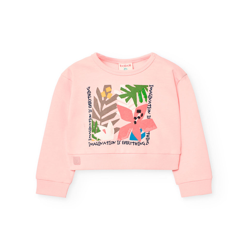 Boboli Pink Sweatshirt