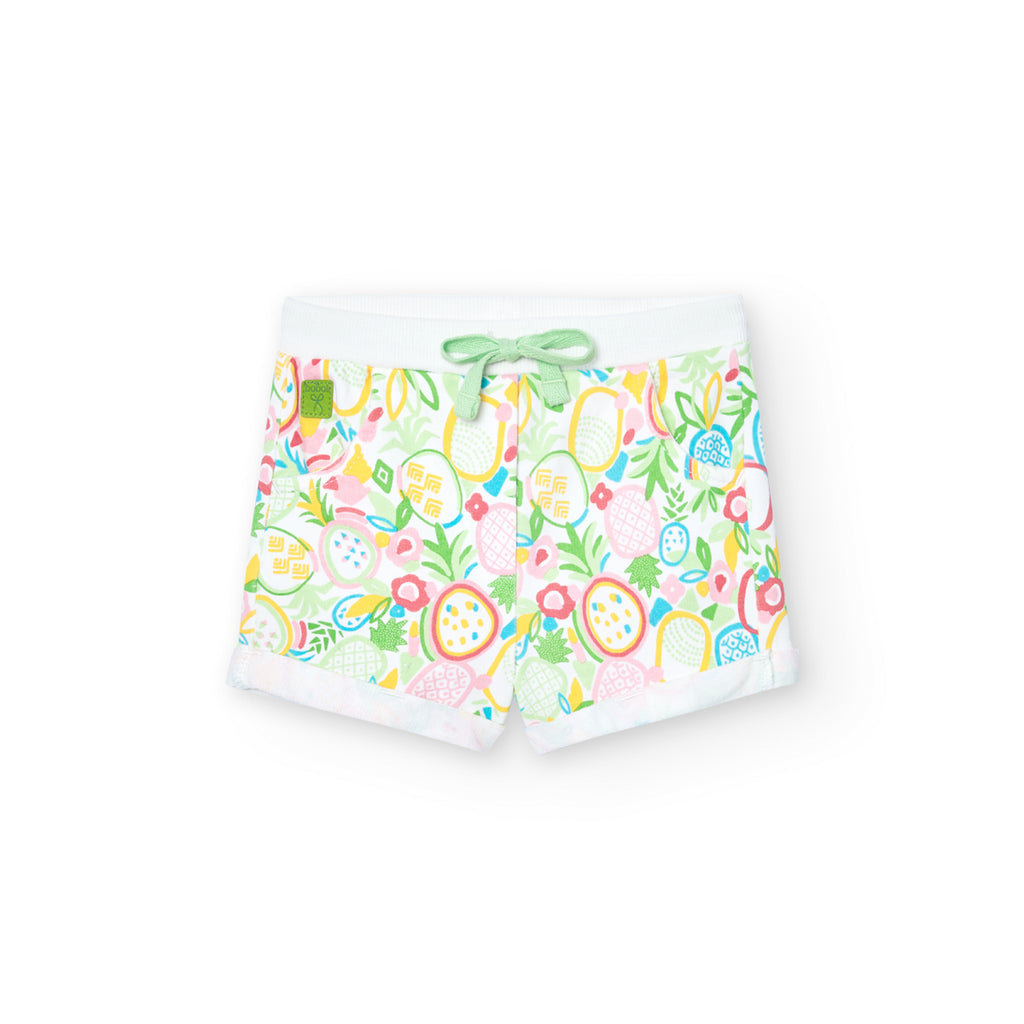 Boboli Pineapple Print Shorts