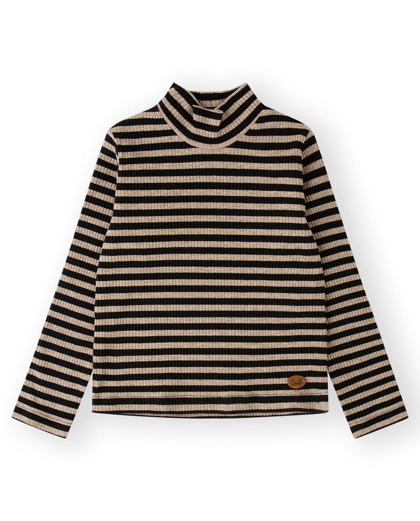 Canada House Stripe Long Sleeve Top