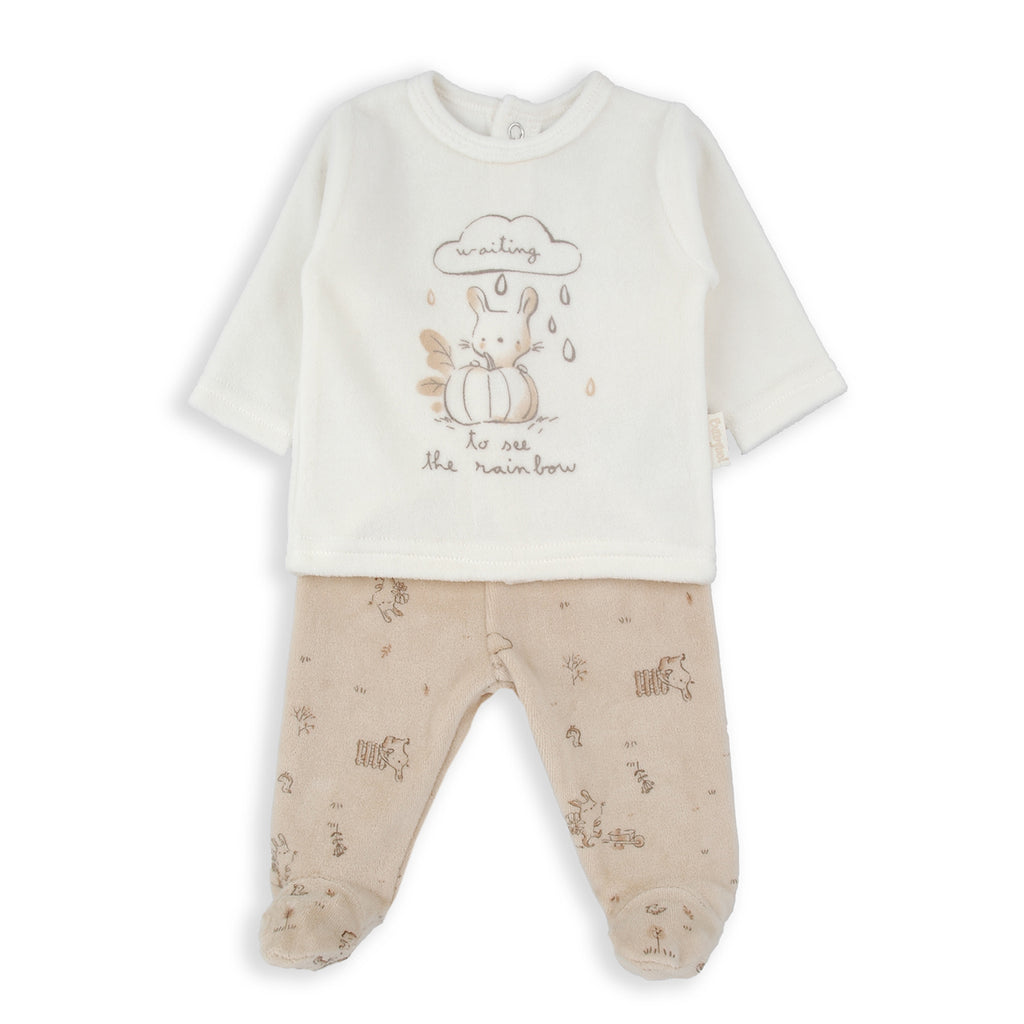 Babybol Bunny Print 2 Piece Set