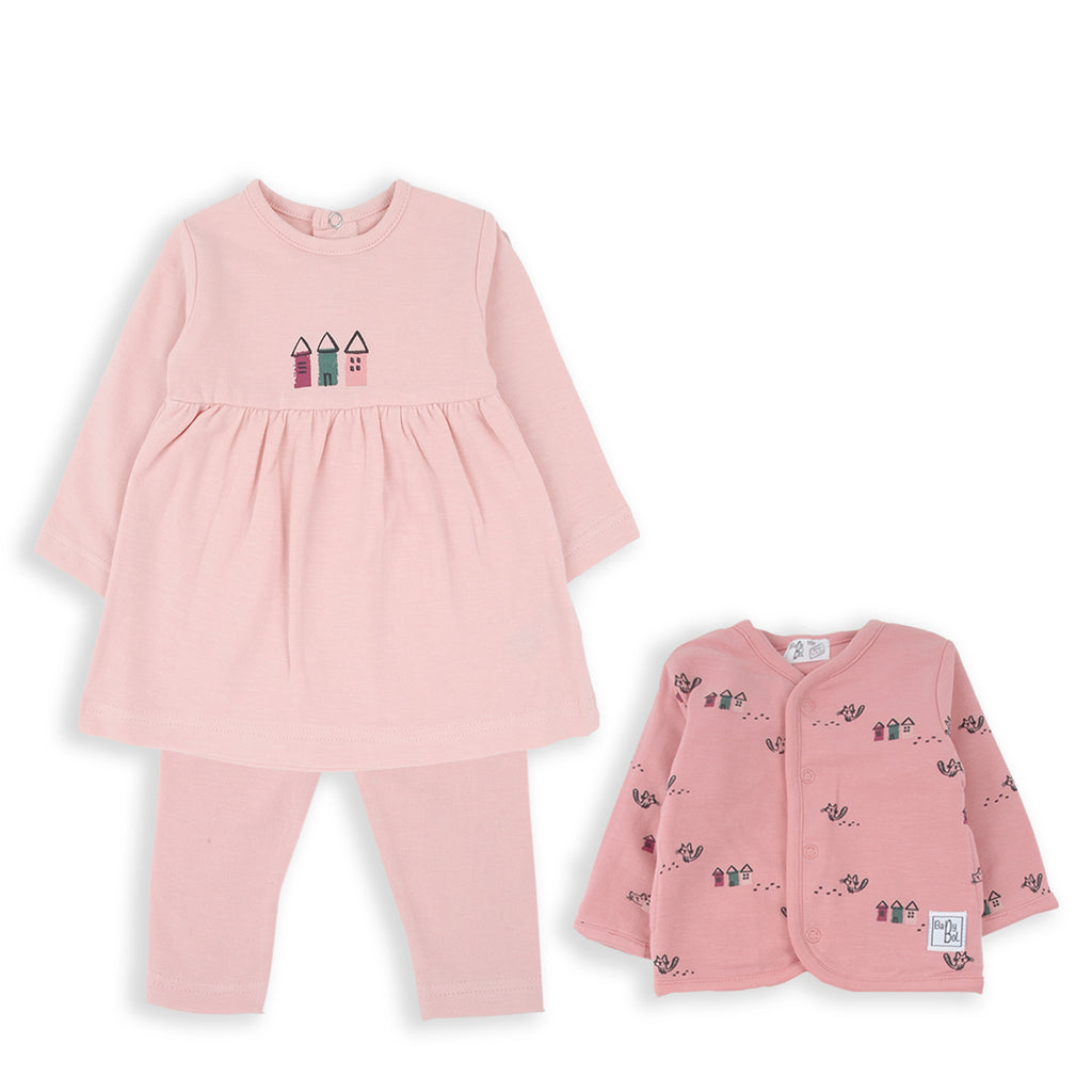 Babybol Pink 3 Piece Set