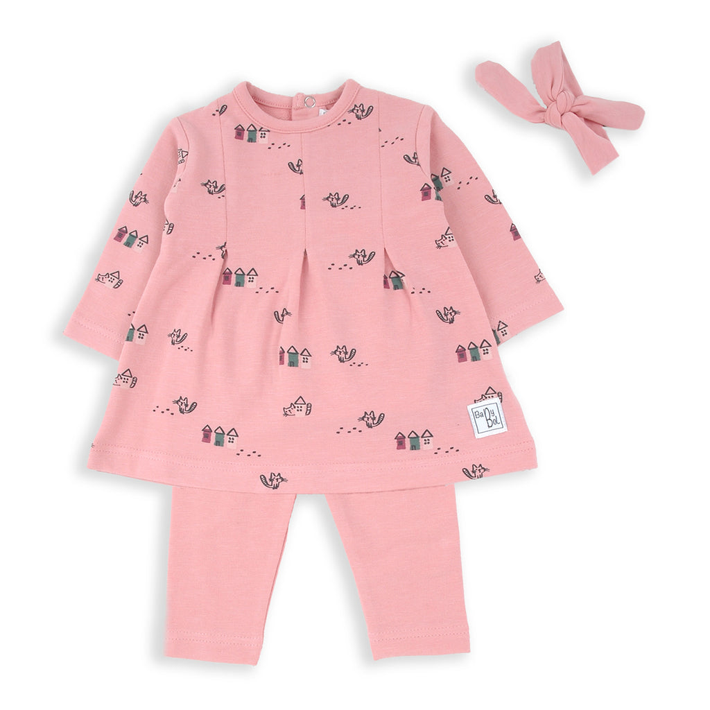 Babybol Pink Home Print