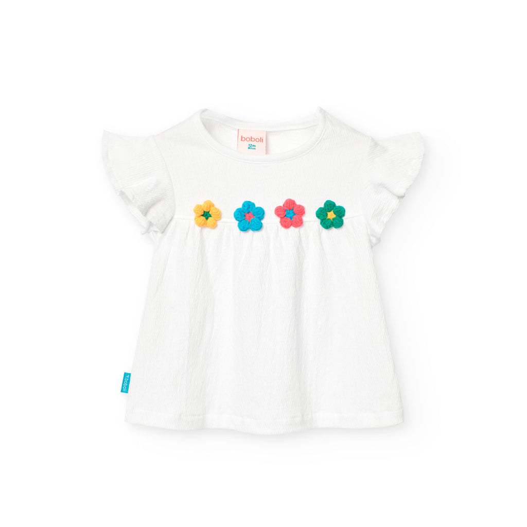 Boboli Floral T-Shirt