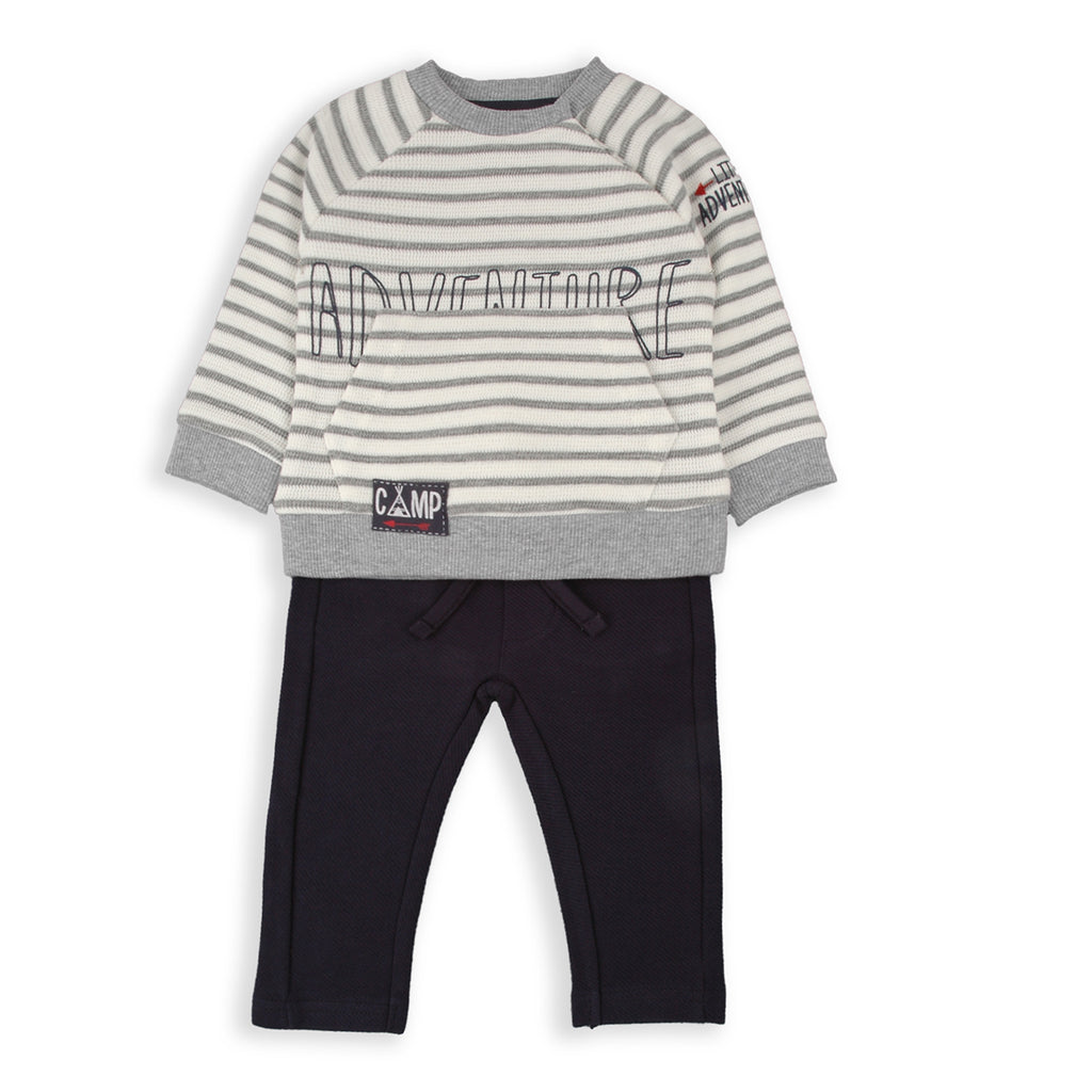 Babybol Adventure Striped Jumper & Jogger Set