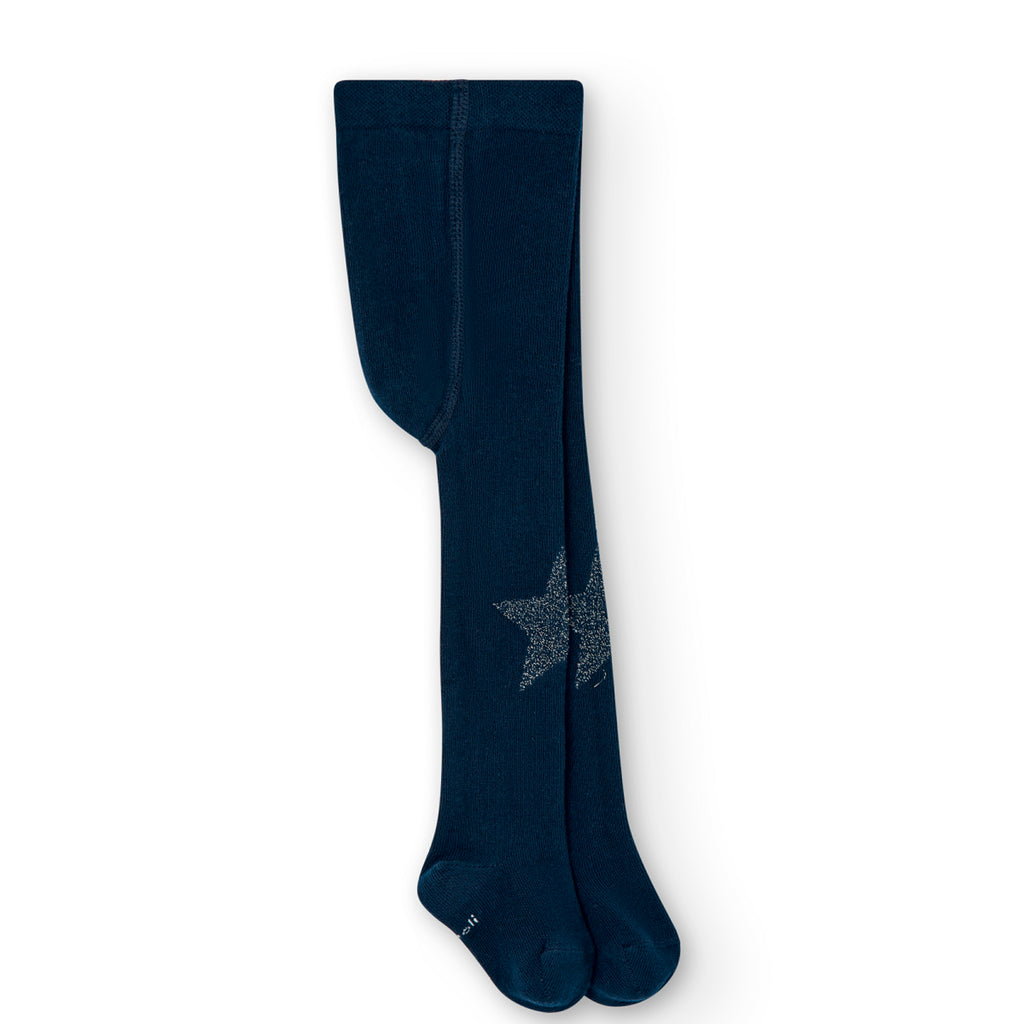 Boboli Navy Star Tights