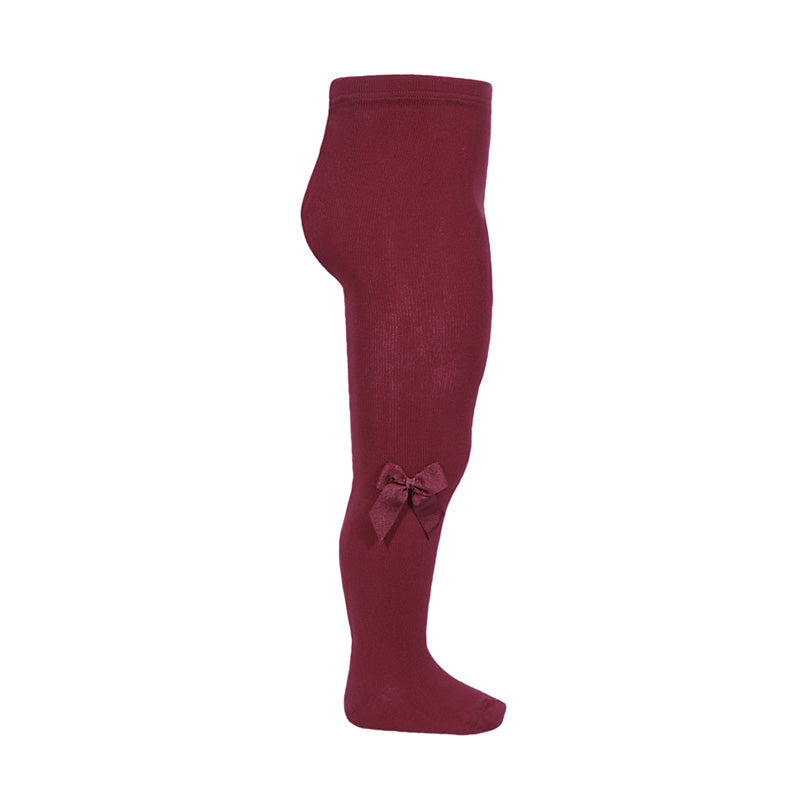 Condor Burgundy Bow Tights