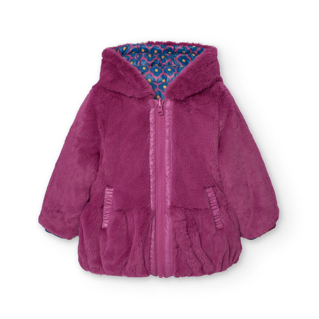 Boboli Reversible Puffer Coat