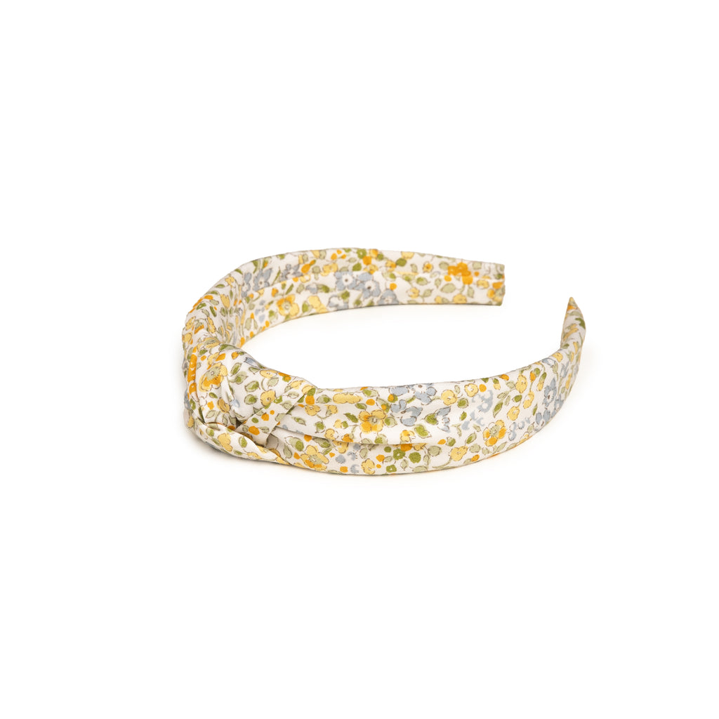 Juliana Lemon Floral Headband