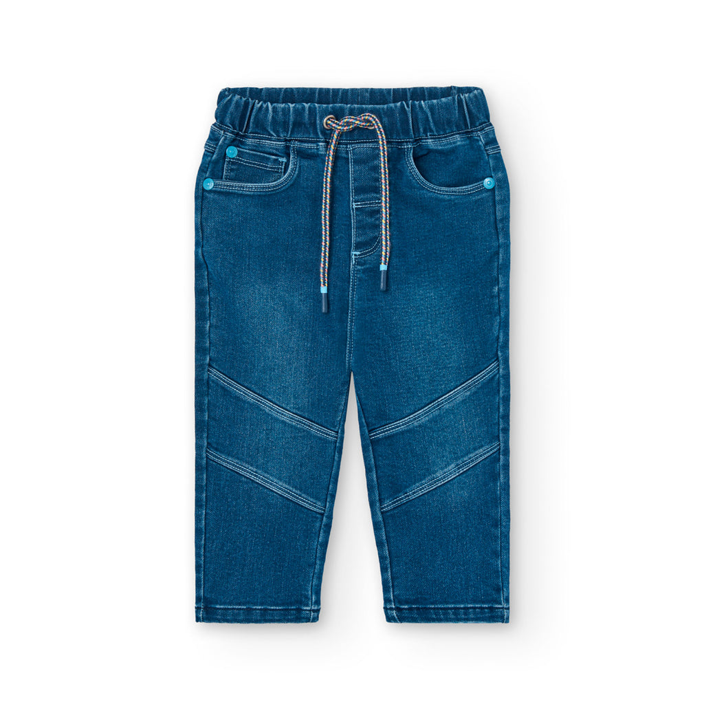 Boboli Blue Stretch Jeans