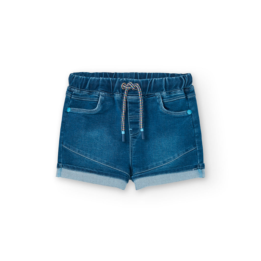 Boboli Denim Bermuda Shorts