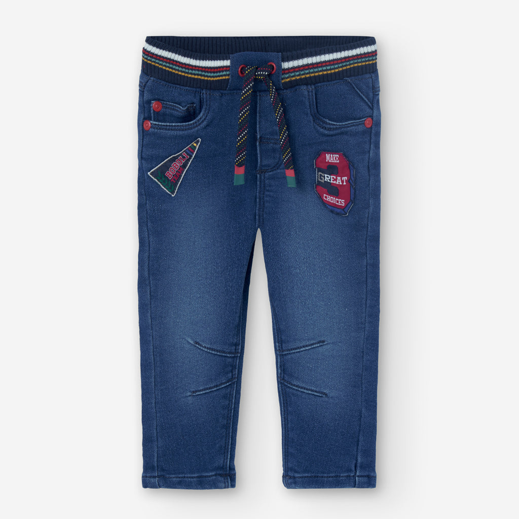 Boboli Soft Blue Denim Jeans