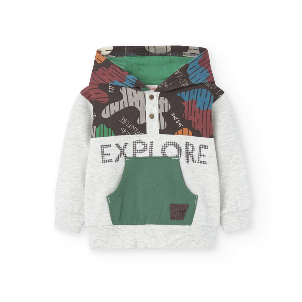 Boboli Explore Print Hoodie