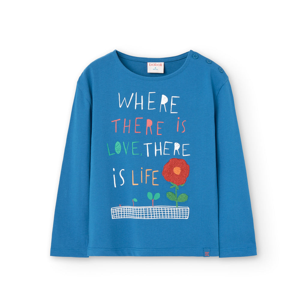 Boboli Love Life Print Top