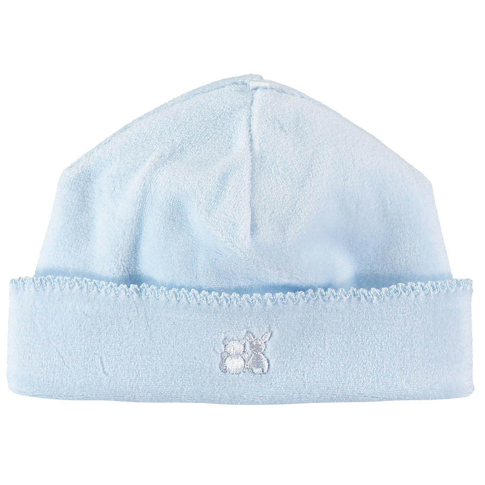 Emile et Rose Velour Blue Hat