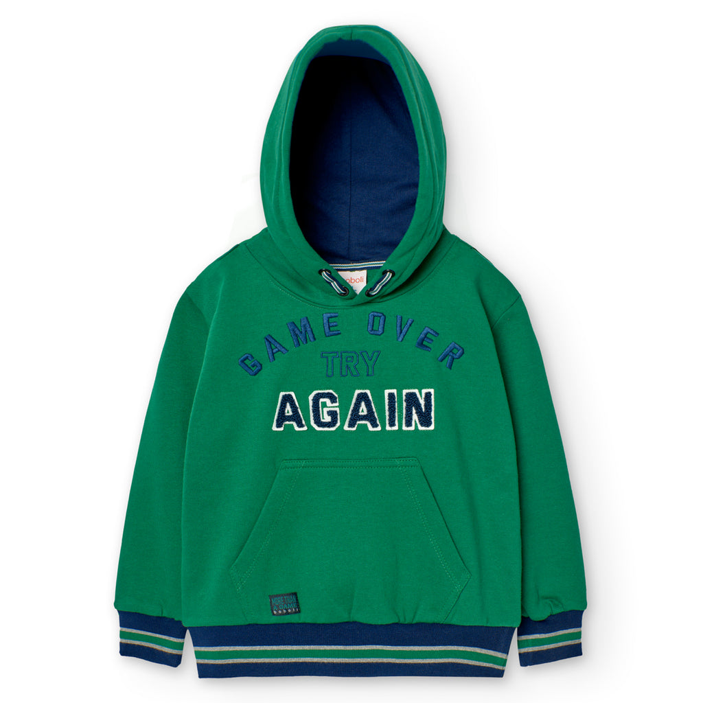 Boboli Green Hoodie