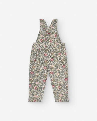 Zippy Floral Dungarees