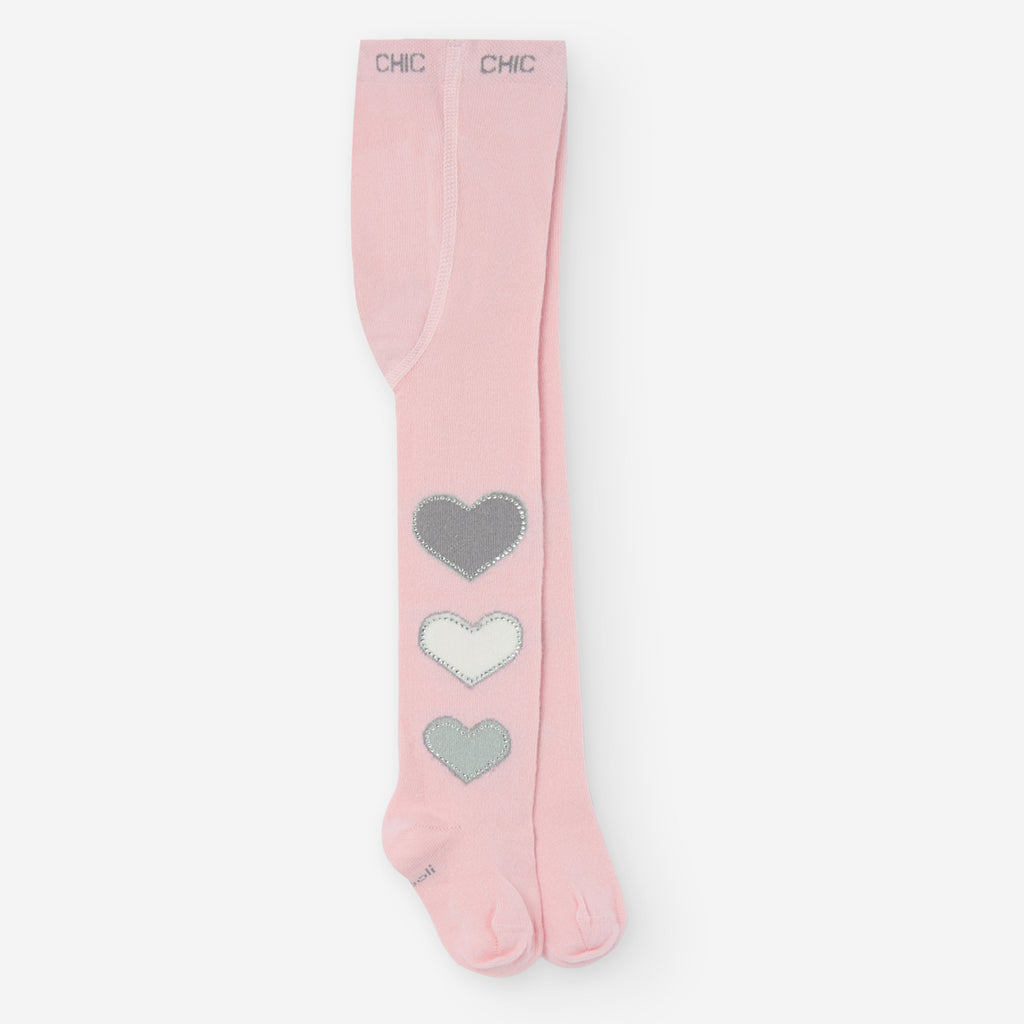 Boboli Heart Print Tights