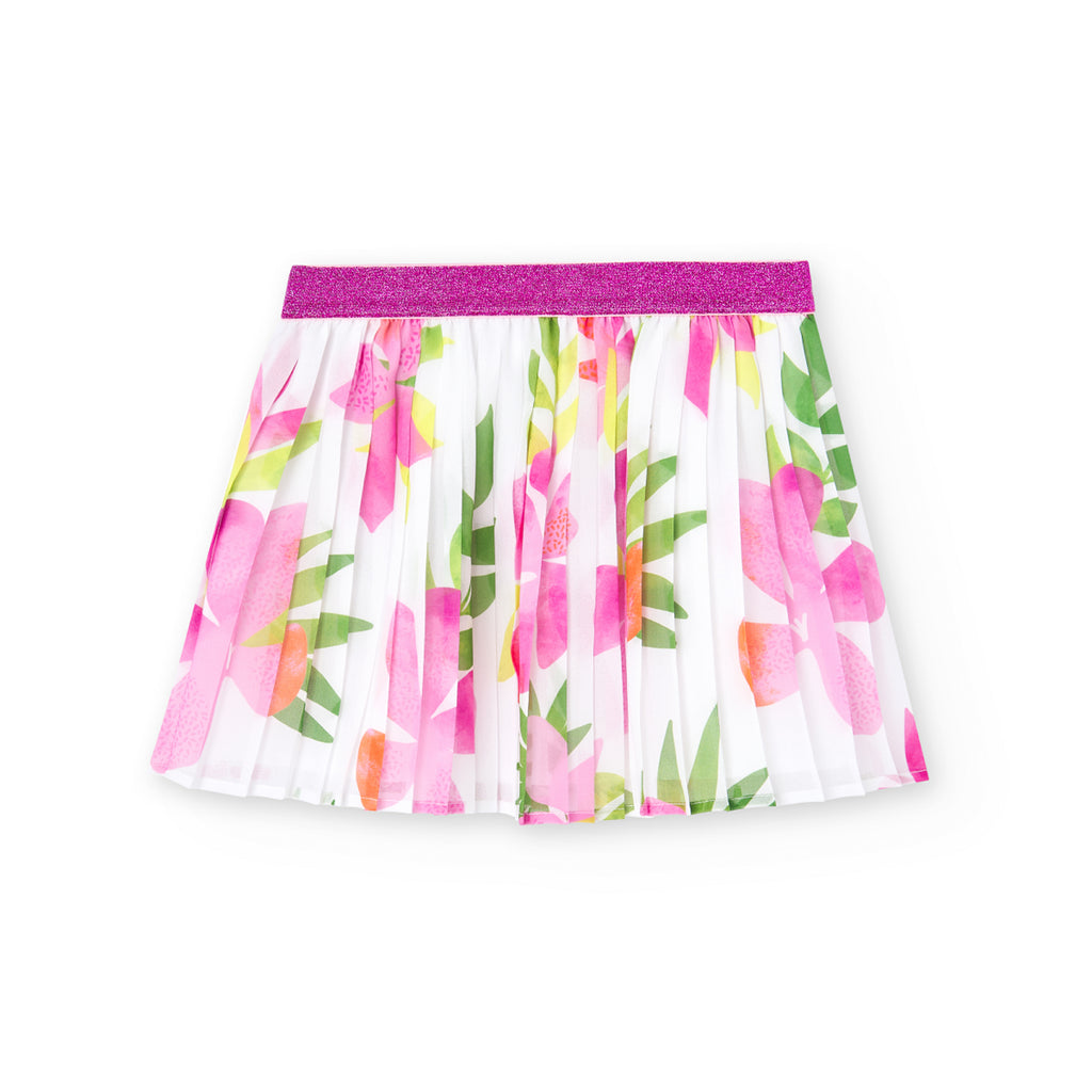 Boboli Chic Floral Skirt