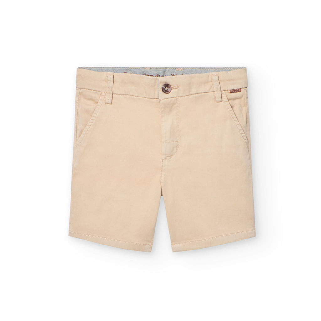 Boboli Beige Chino Shorts