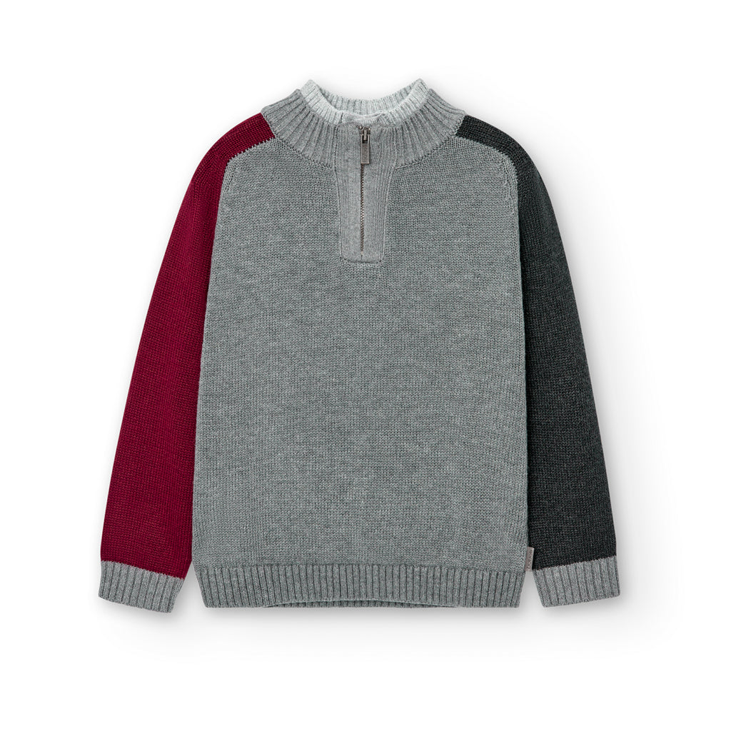 Boboli Grey Knit Jumper