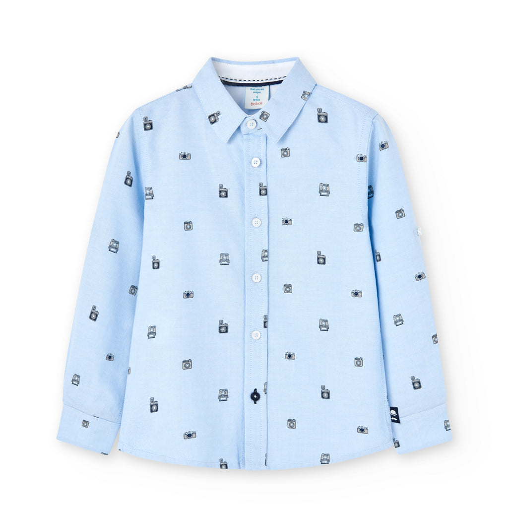 Boboli Camera Print Shirt