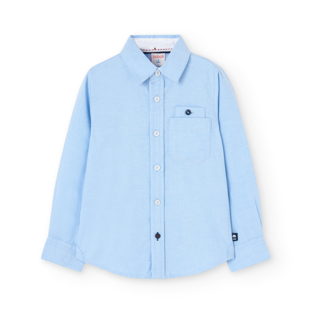 Boboli Blue Oxford Shirt