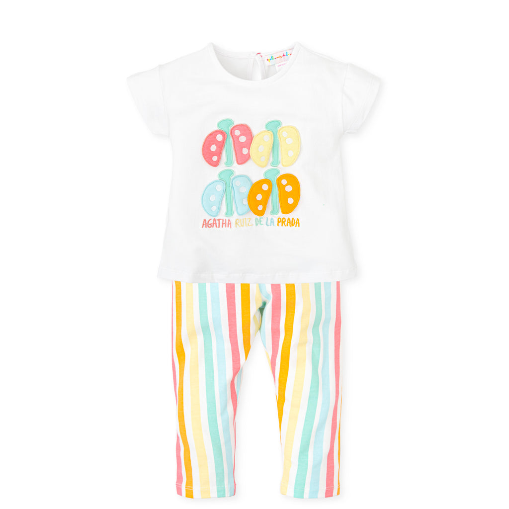 Agatha Ruiz De La Prada T-Shirt & Leggings Set