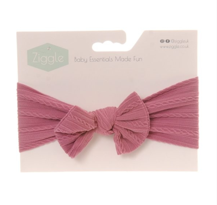 Ziggle Juneberry Bow Headband