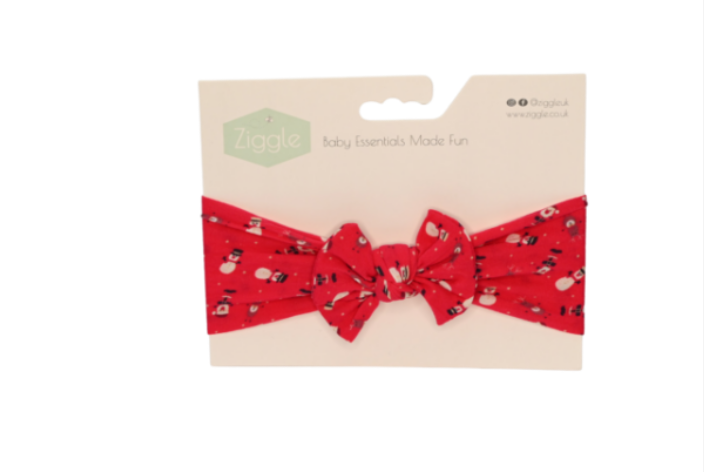 Ziggle Red Snowman Headband