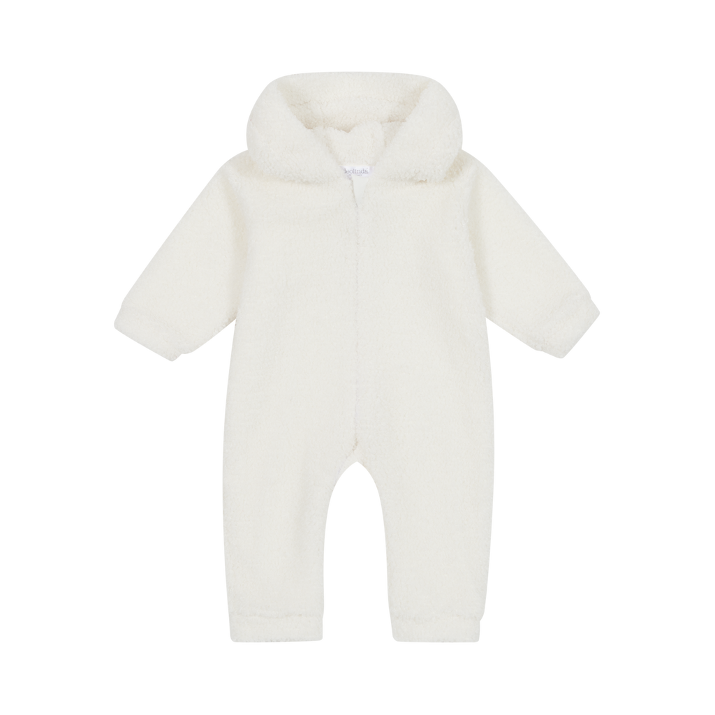 Deolinda White Fleece Suit