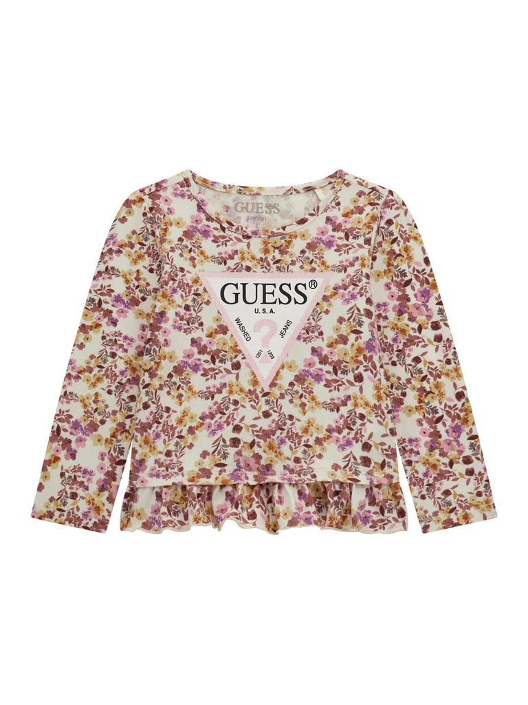 Guess Floral Long Sleeve Top