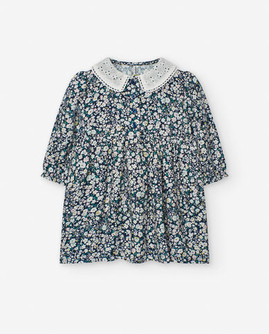 Losan Blue Floral Dress