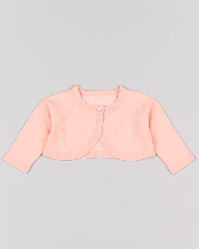 Losan Light Pink Bolero Cardigan