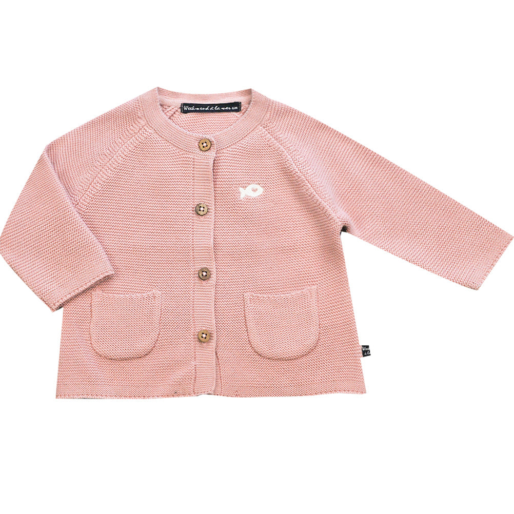 Weekend A La Mer Pink Cardigan