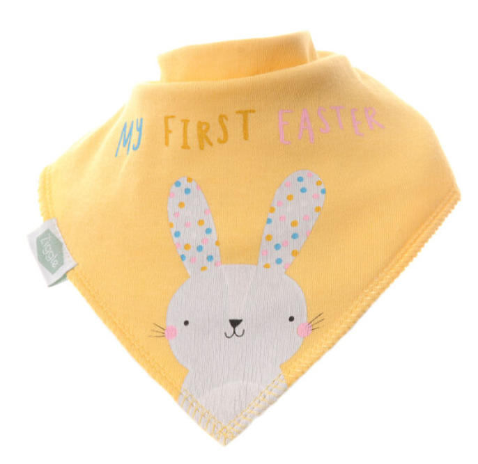 Ziggle My First Easter Bunny Bib