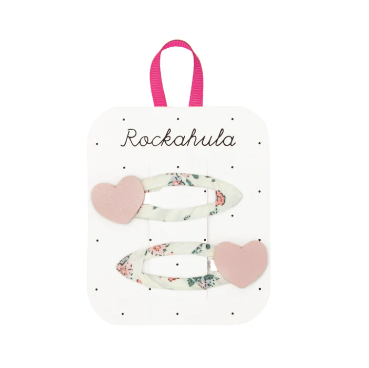 Rockahula Flora Heart Clips