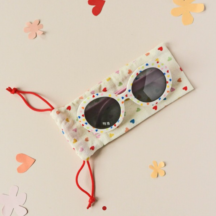 Rockahula Heart Print Sunglasses