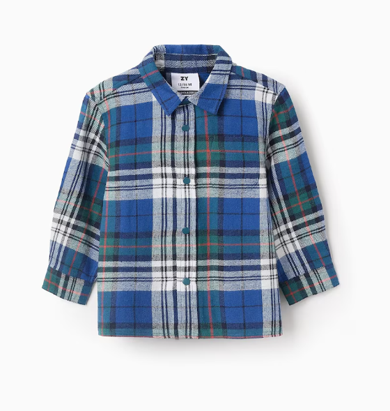 Zippy Check Shirt