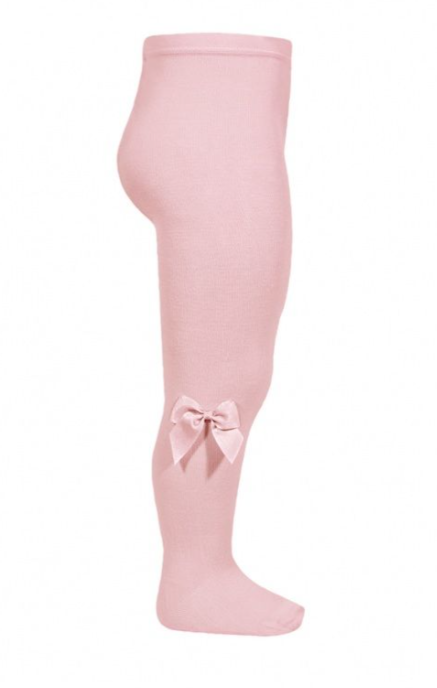 Condor Dusty Rose Pink Bow Tights