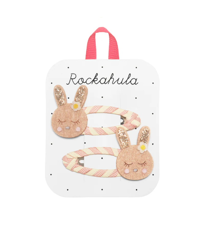 Rockahula Stripy Bunny Clips