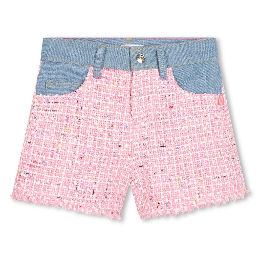 Billiebush Denim Tweed Shorts