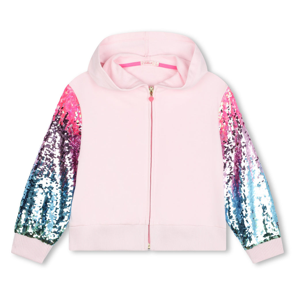 Billieblush Sequin Zip Hoodie