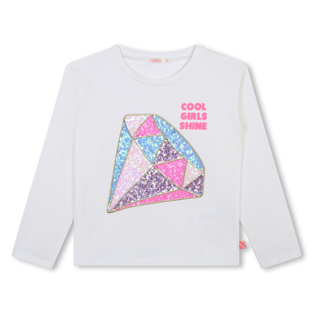 Billieblush Cool Girls Shine Sequin Top