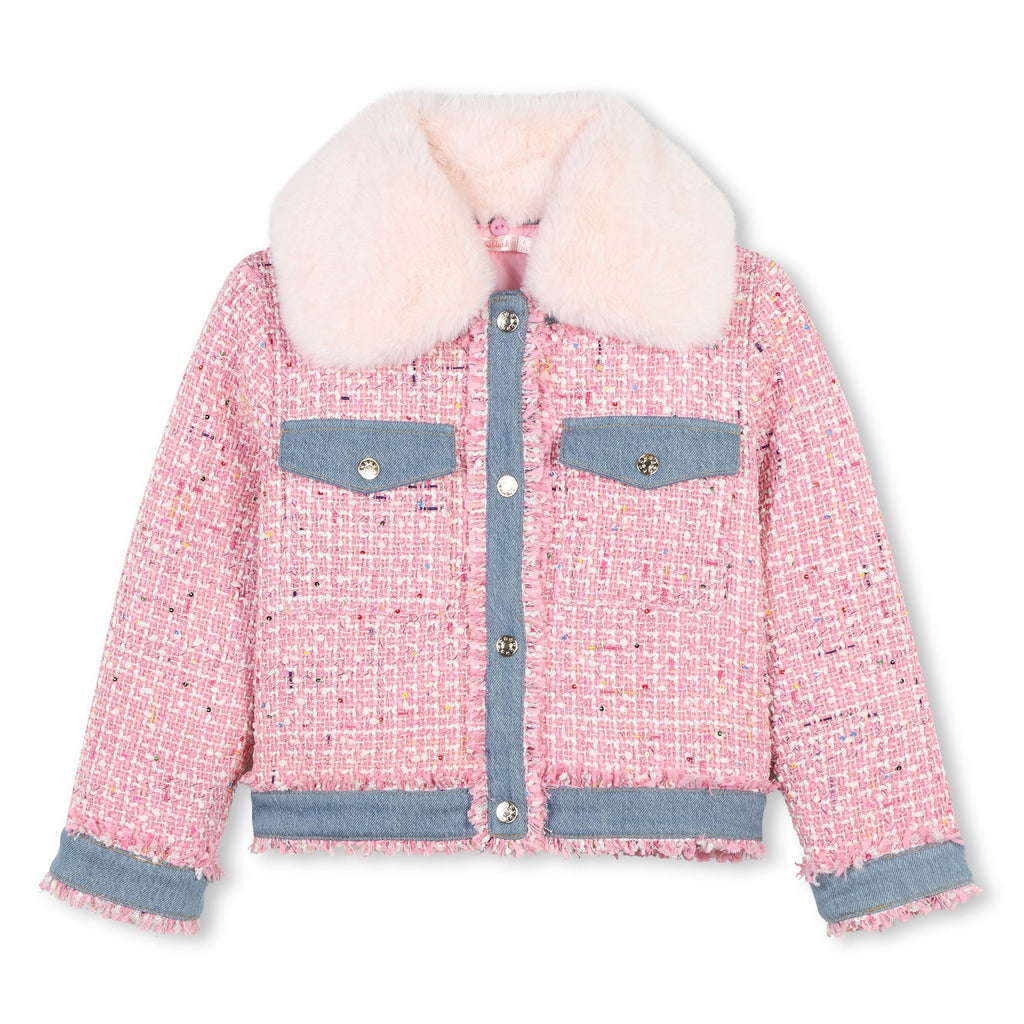 Billieblush Pink Tweed Jacket